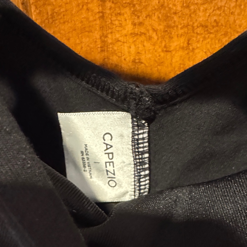 Capezio Black Spaghetti Strap Leotard - Picture 5 of 6